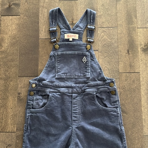 The Animal Observatory Navy Corduroy Mule Jumpsuit 6y - Picture 5 of 6